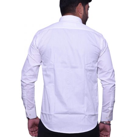 Plain white shirt