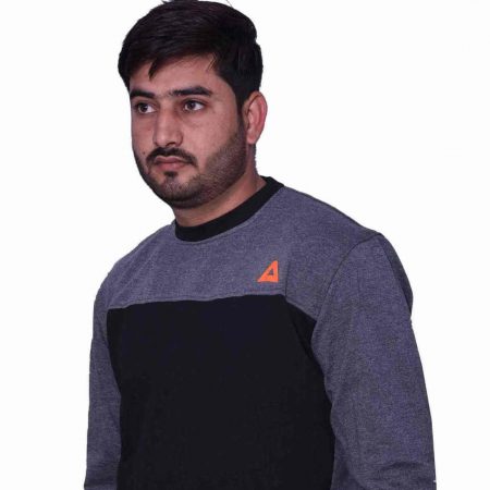 Grey Black Sweatshirt