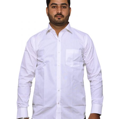 Plain white shirt