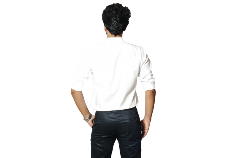 Educative plain white shirt