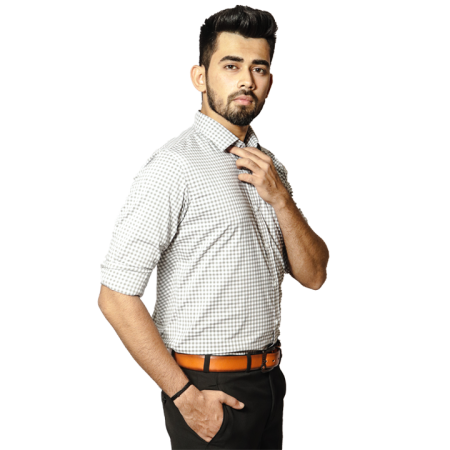 White Square Shirt